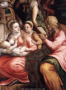 The Circumcision Of Christ (detail) — Michiel Van Coxcie