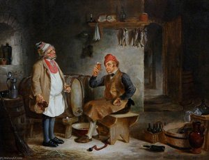 Ale Cellar, Tapping The Barrel — Alexander George Fraser