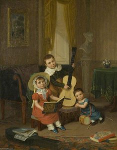 The Young Trio — Edward Villiers Rippingille