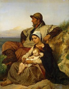 Fisherman's Family — Louis Gallait