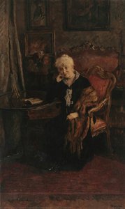 Portrait Of Rachele (lina) Biffi Hajech — Giuseppe Amisani