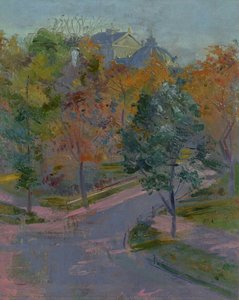 The View Of The Juliusz Słowacki Theatre In Krakow From Zacisze Street — Stanislaw Wyspianski