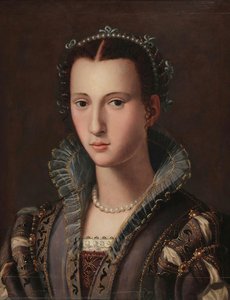 Portrait Of A Florentine Lady — Alessandro Allori