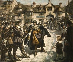 The Escape From Bridport, Dorset, Of Charles Ii After The Battle Of Worcester, September 1651 — Francis Henry Newbery