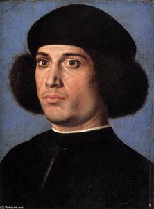 Portrait Of A Man (recto) — Andrea Previtali