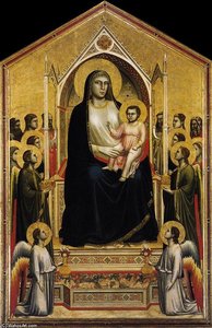 Ognissanti Madonna (madonna In Maestà) — Giotto Di Bondone
