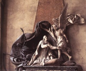 Funeral Monument To Languet De Gergy (detail) — René Michel Slodtz (michel Ange Slodtz)