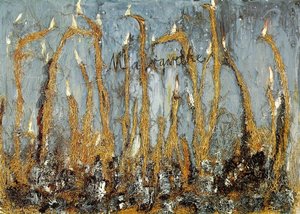 Margarete, (290 Kb)_ Oil And Straw On Canvas, (1981) - (28) — Anselm Kiefer