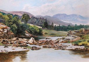 The Glaslyn River — Frederick William Hayes