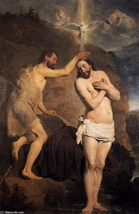 Baptism Of Christ — Pieter De Grebber