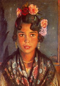 Concha, The Gypsy Girl — Jorge Apperley (george Owen Wynne Apperley)