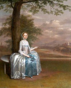Mary Cawthorne (1724–1796), Mrs Morley Unwin — Arthur Devis