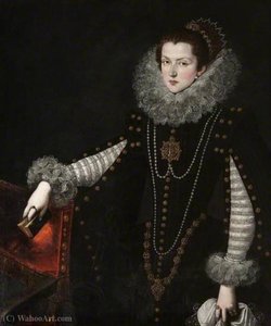 Portrait Of A Lady — Juan Pantoja De La Cruz