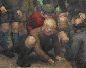 Playing Marbles — Raymond James Coxon