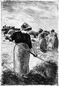 The Hayymaker — Camille Pissarro