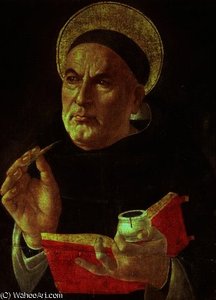 San Tommaso D'aquino — Sandro Botticelli