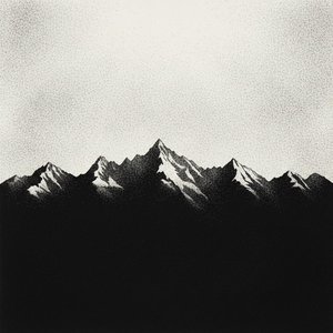 Ephemeral Peaks Against The Infinite Canvas Of Morning Silence — Laurent Fabre