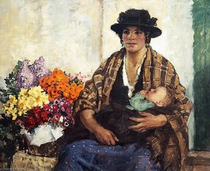 The Flower Seller — Richard Jack