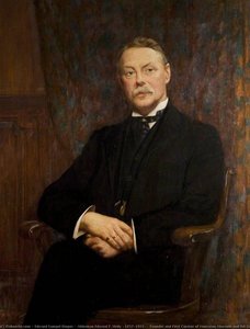 Alderman Edward F. Melly (1857–1941), Founder And First Curator Of Nuneaton Museum And Art Gallery — Edward Samuel Harper