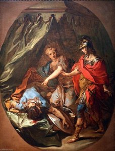 Jahel And Tamah (study) — Charles-andré Van Loo