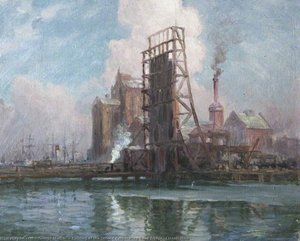 Building Of The Second Corporation Road Bridge, Lincolnshire — George Skelton