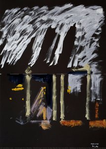 Hamburger Hafen In Der Nacht Des 4.6.2010 (harbour Of Hamburg In The Night Of 4.6.2010) — Christoph Von Weyhe