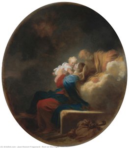Rest On The Flight — Jean-honoré Fragonard