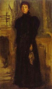 Miss Rosalind Birnie Philip Standing — James Abbott Mcneill Whistler