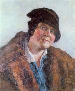 Portrait Of M.grabar-dobryanskaya — Igor Emmanuilovich Grabar