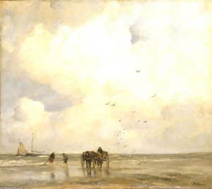 Shell Fishers — Jacob Henricus Maris