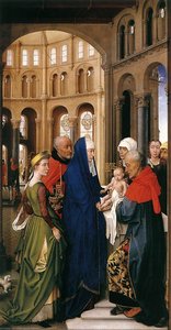 Das Rechte Flügelpanel Des Columba Altars — Rogier Van Der Weyden