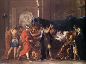 De Dood Van Germanicus — Nicolas Poussin