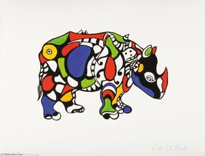 Rhinocéros — Niki De Saint Phalle