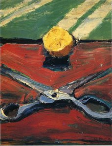Scissors And Lemon — Richard Diebenkorn