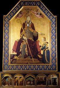 Oltár Svätého Louisa Z Toulouse — Simone Martini