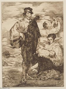 Les Gitanos — Édouard Manet