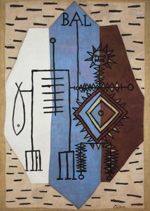 Composition For Bal De La Mer — Pablo Picasso