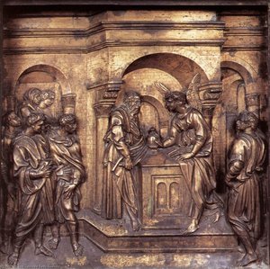 Zacharias In The Temple — Jacopo Da Quercia