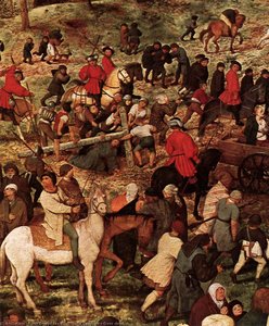 Christ Carrying The Cross (detail) — Pieter Bruegel The Elder