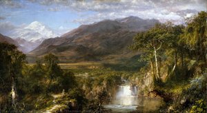 Srdce Andů — Frederic Edwin Church