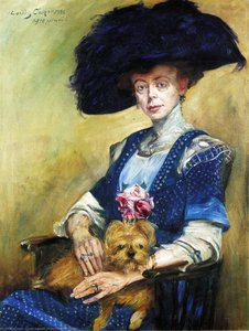 Portrait Of Frau Luther — Lovis Corinth