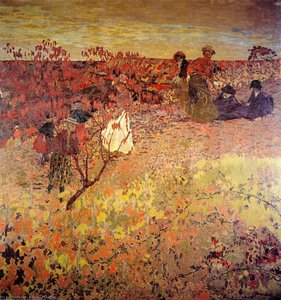 Promenade In The Vineyard — Jean-édouard Vuillard