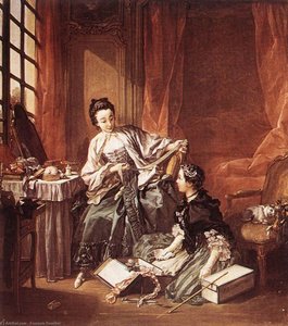 La Sombrerera (la Mañana) — François Boucher
