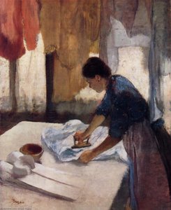 Woman Ironing — Edgar Degas