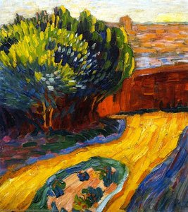 Garden Path In Carantec — Alexej Von Jawlensky