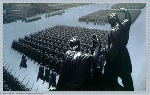 Parade In The 1941 — Konstantin Aleksjevič Vasiljev