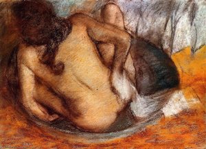 Baño Con Dos Mujeres — Hilaire-germain-edgar Degas
