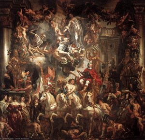 El Triunfo De Federico Enrique — Jacob Jordaens