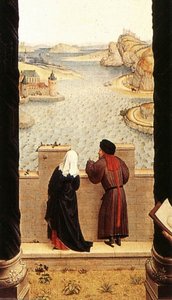 St Luke Malt Das Porträt Der Jungfrau Maria — Rogier Van Der Weyden