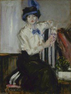 The Striped Chair — Francis Campbell Bolleau Cadell
